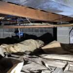 CRAWL SPACE INSULATION REMOVAL AND DISPOSAL