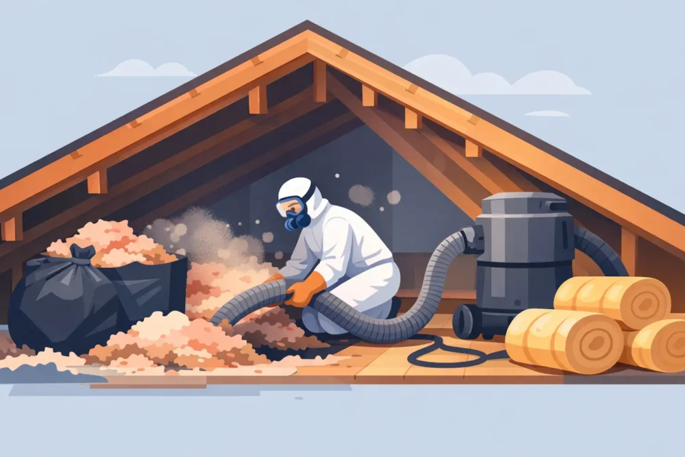 Attic Insulation Removal Cost Explained