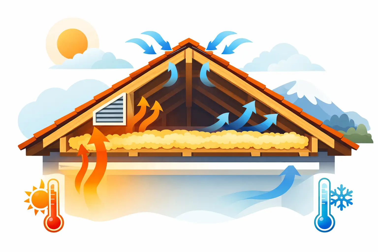 Does Attic Ventilation Affect Insulation?