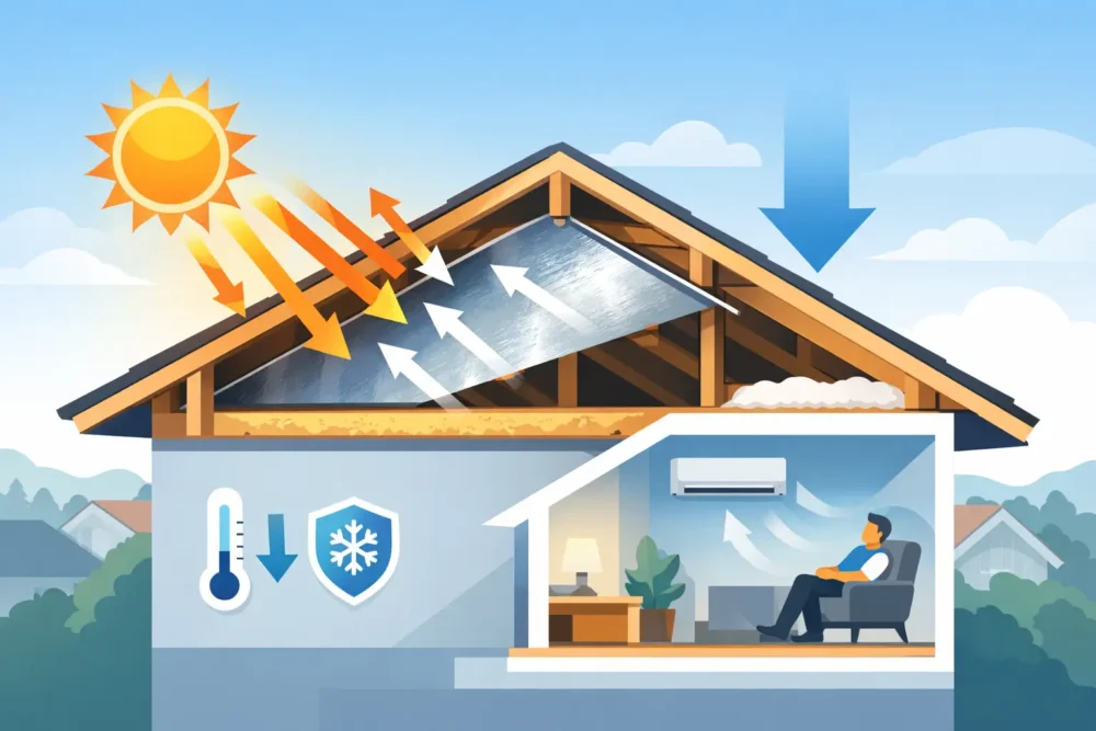 Radiant Barrier in Attic Benefits Explained