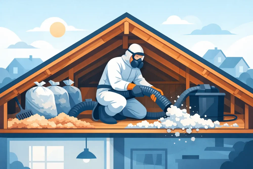 Attic Insulation Removal Guide for Homeowners