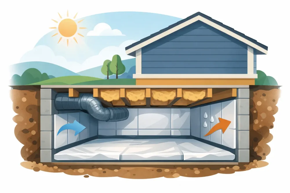 Crawl Space Insulation That Actually Works