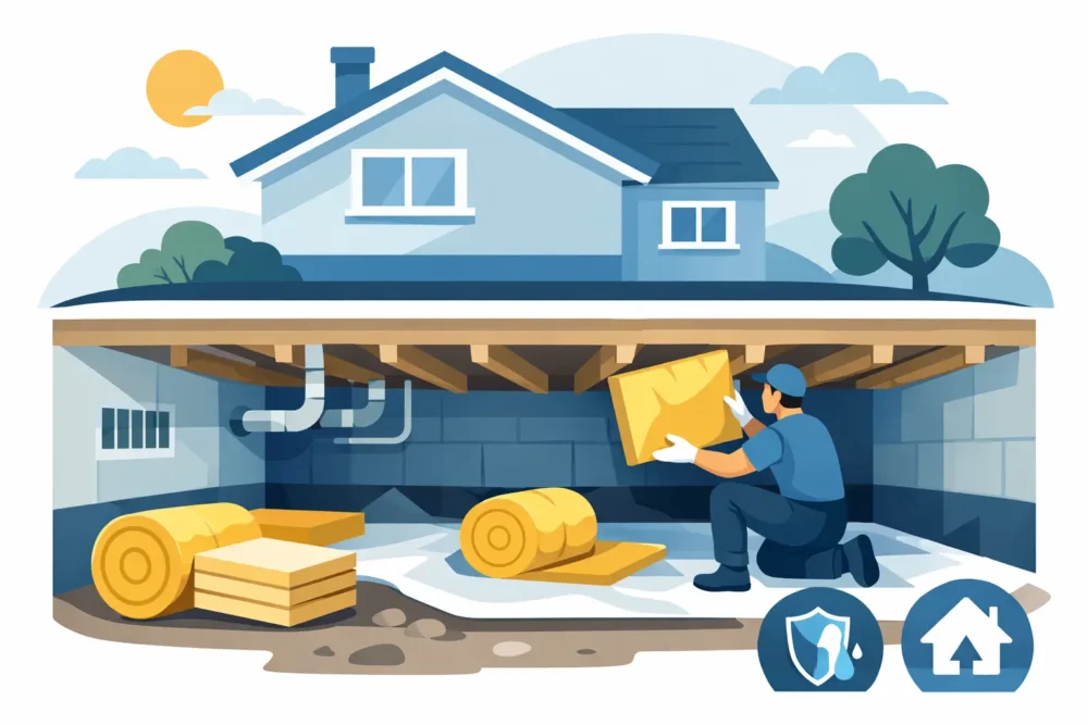 How to Insulate Crawl Space the Right Way