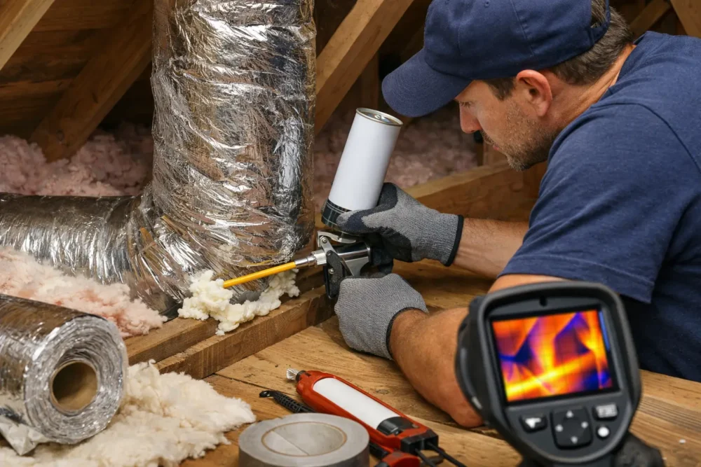 How to Seal Attic Air Leaks the Right Way