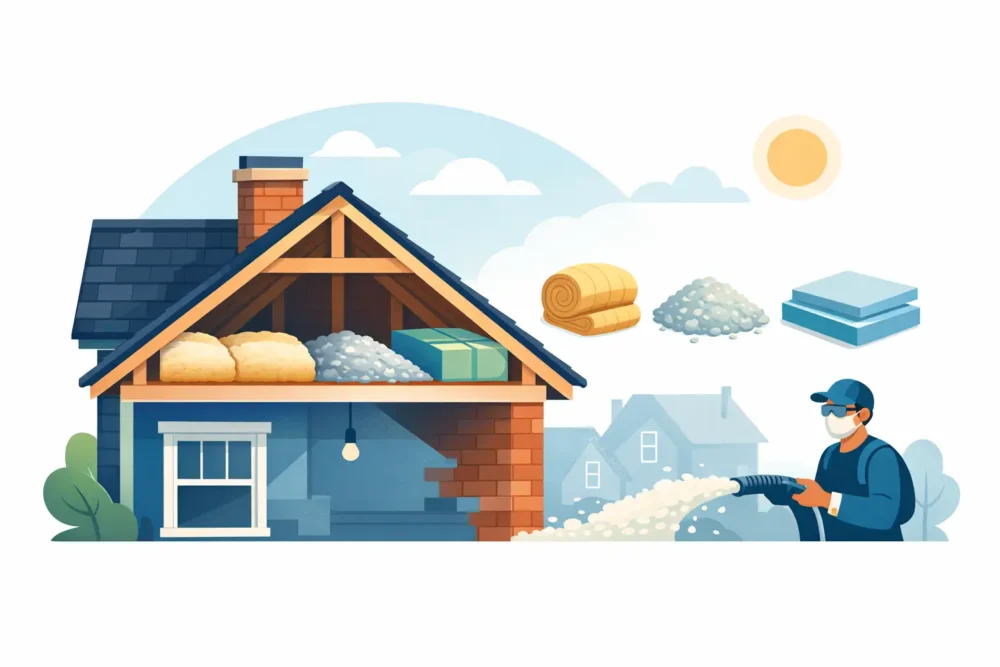 Best Attic Insulation Options for Older Houses