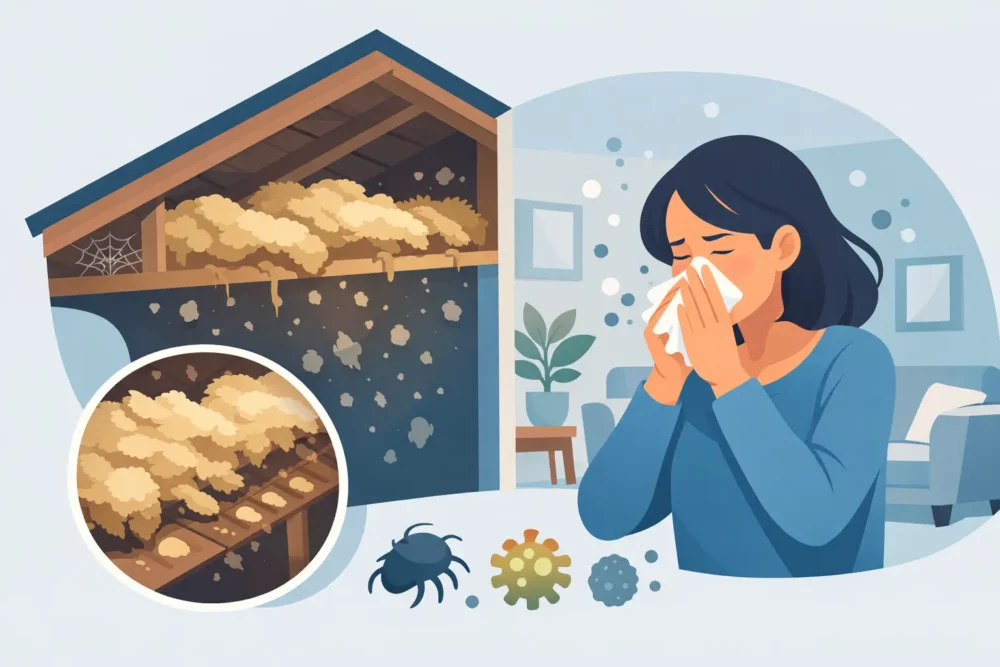 Can Old Insulation Cause Allergies in Your Home?