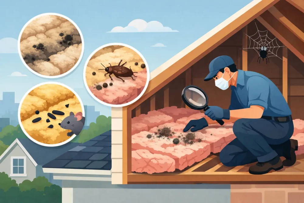 How to Spot Insulation Contamination at Home