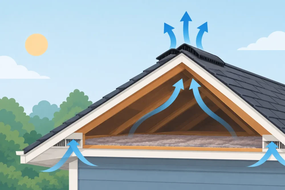 Attic Ventilation for Roof Lifespan That Works