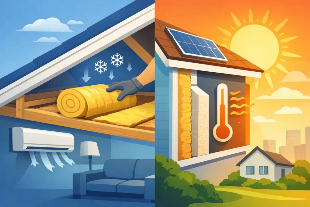 Best Insulation Upgrades for Lower Cooling Costs