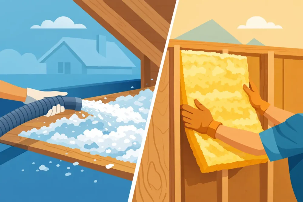 Blown Insulation vs Batt Insulation: Which Is Best?