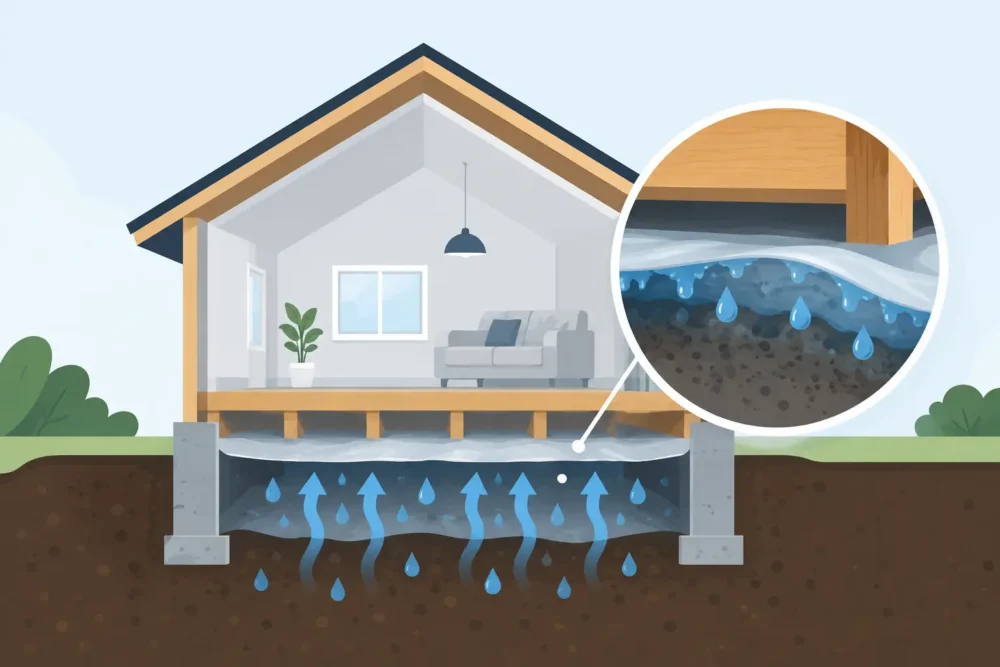 Can Vapor Barriers Trap Moisture in Your Home?
