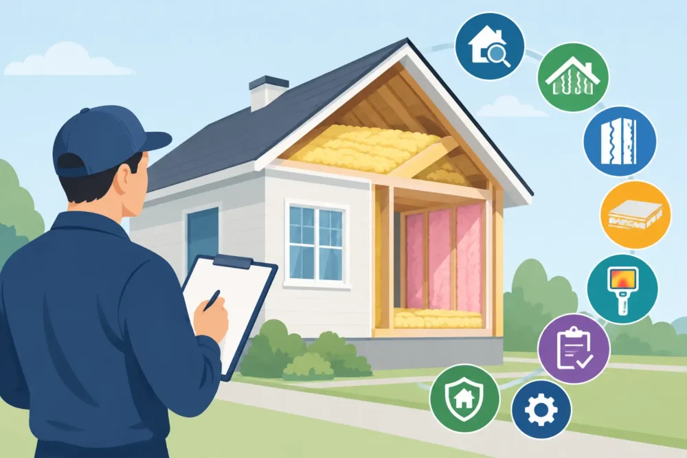 Guide to Home Insulation Inspection in 8 Steps