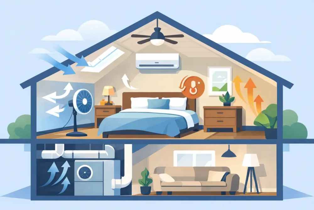 How to Improve Upstairs Room Comfort at Home
