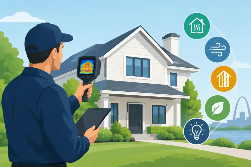 What a Home Energy Audit Saint Charles Finds
