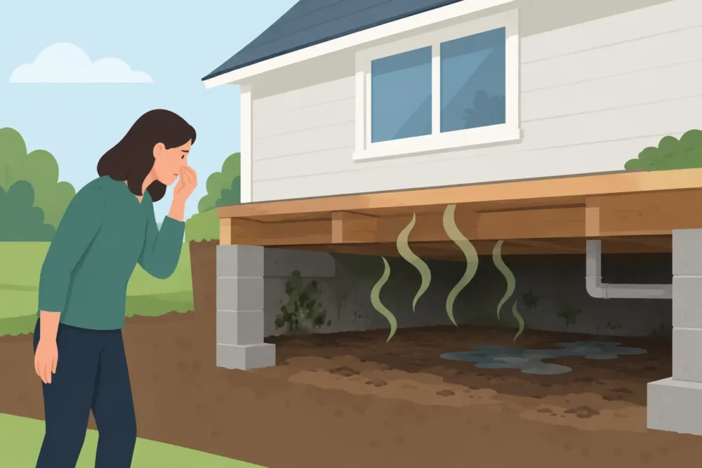 What Causes Crawl Space Odors in Your Home?